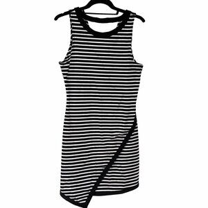 Jack by BB Dakota Black & White Bodycon Dress Size Medium